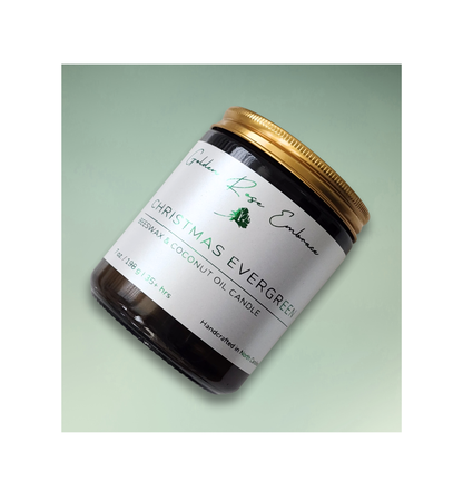 Amber Glass Jar Candles