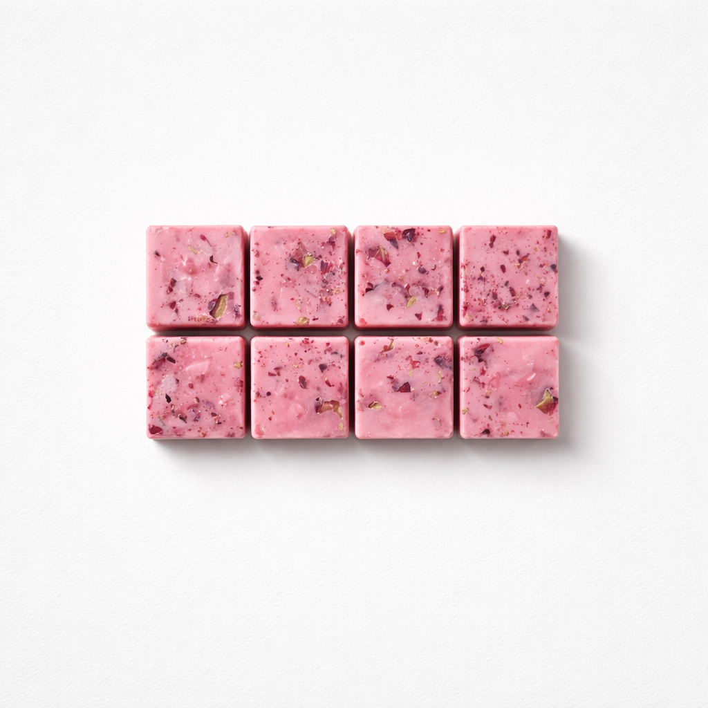 Beeswax wax melt. A captivating scent that evokes passion with its dark rose scent and warm, embracing aroma.
